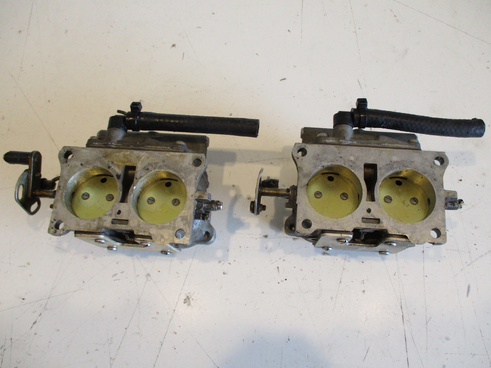 0433807 Evinrude Johnson Outboard Carb Carburetor Set 90115 HP 199194