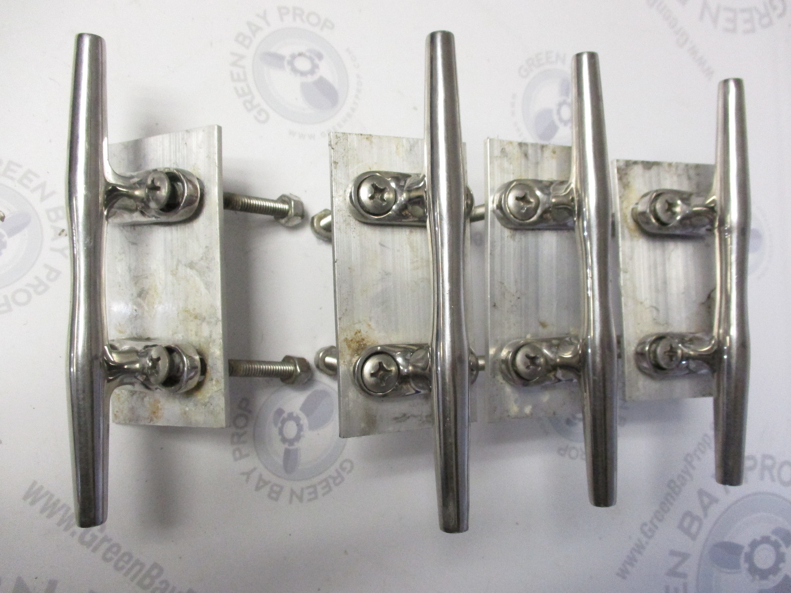 Sea Ray 180 6" Boat Cleat Stainless Steel (Set of 4) Green Bay