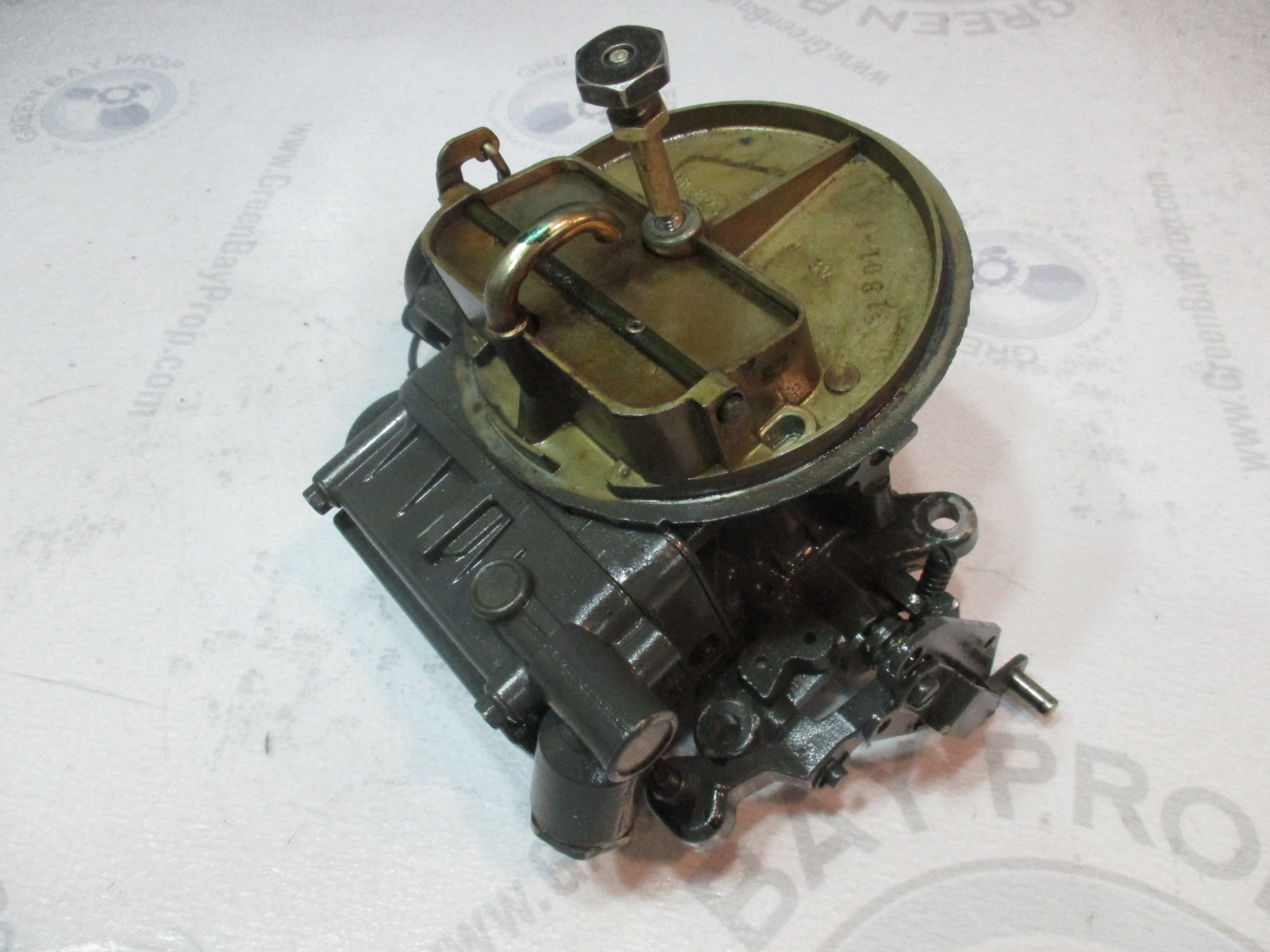 0987013 OMC Cobra 2 BBL Carb Carburetor Ford 5.0L V8 Holley 3850712 Green Bay Propeller