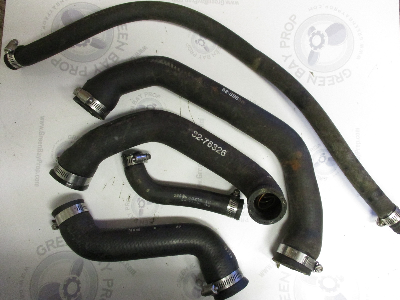 Mercruiser Water Recirculation Hose Kit 3.7L 4Cyl 1988 165HP