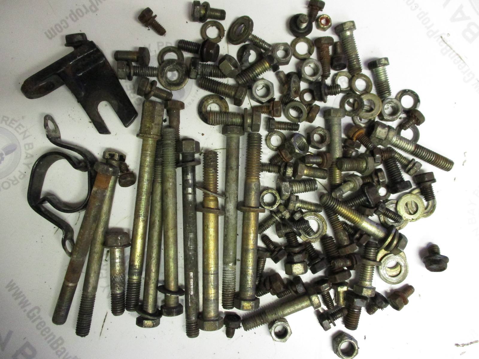 Mercruiser 140HP 4 Cyl Stern Drive Misc. Nuts Bolts Screws Washers Hardware