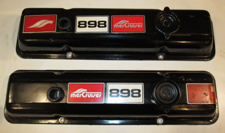 79961 Mercury Mercruiser 898 Stern Drive Rocker Valve Cover Set