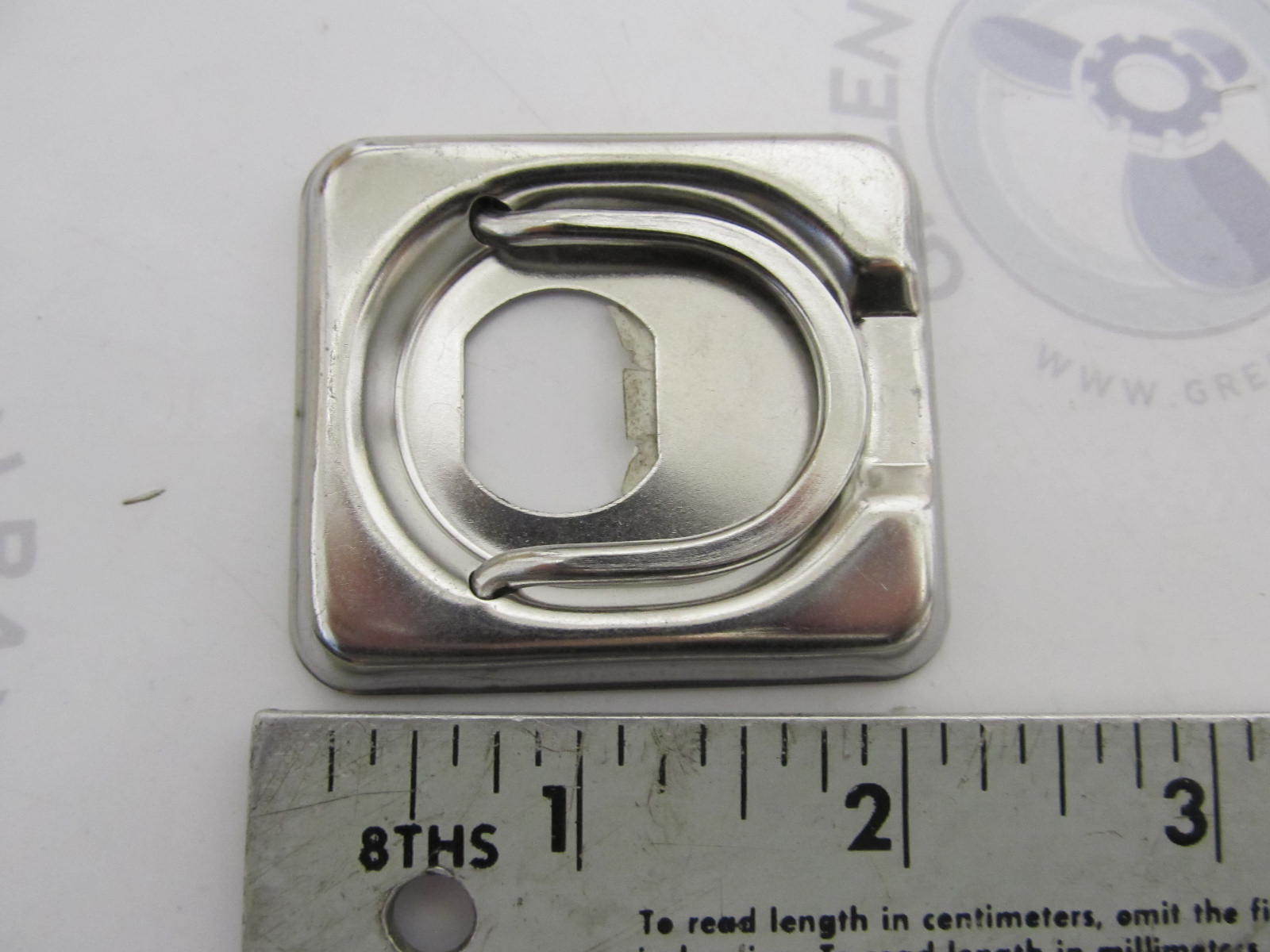 Marine Boat Hatch Square Flush Mount Ring Pull