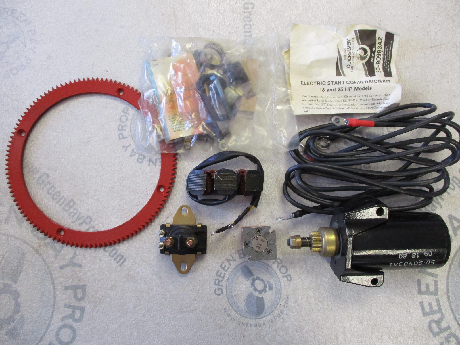 50-90983A2 Mercury Mariner Electric Start Conversion Kit 18/25HP 50-90983A5