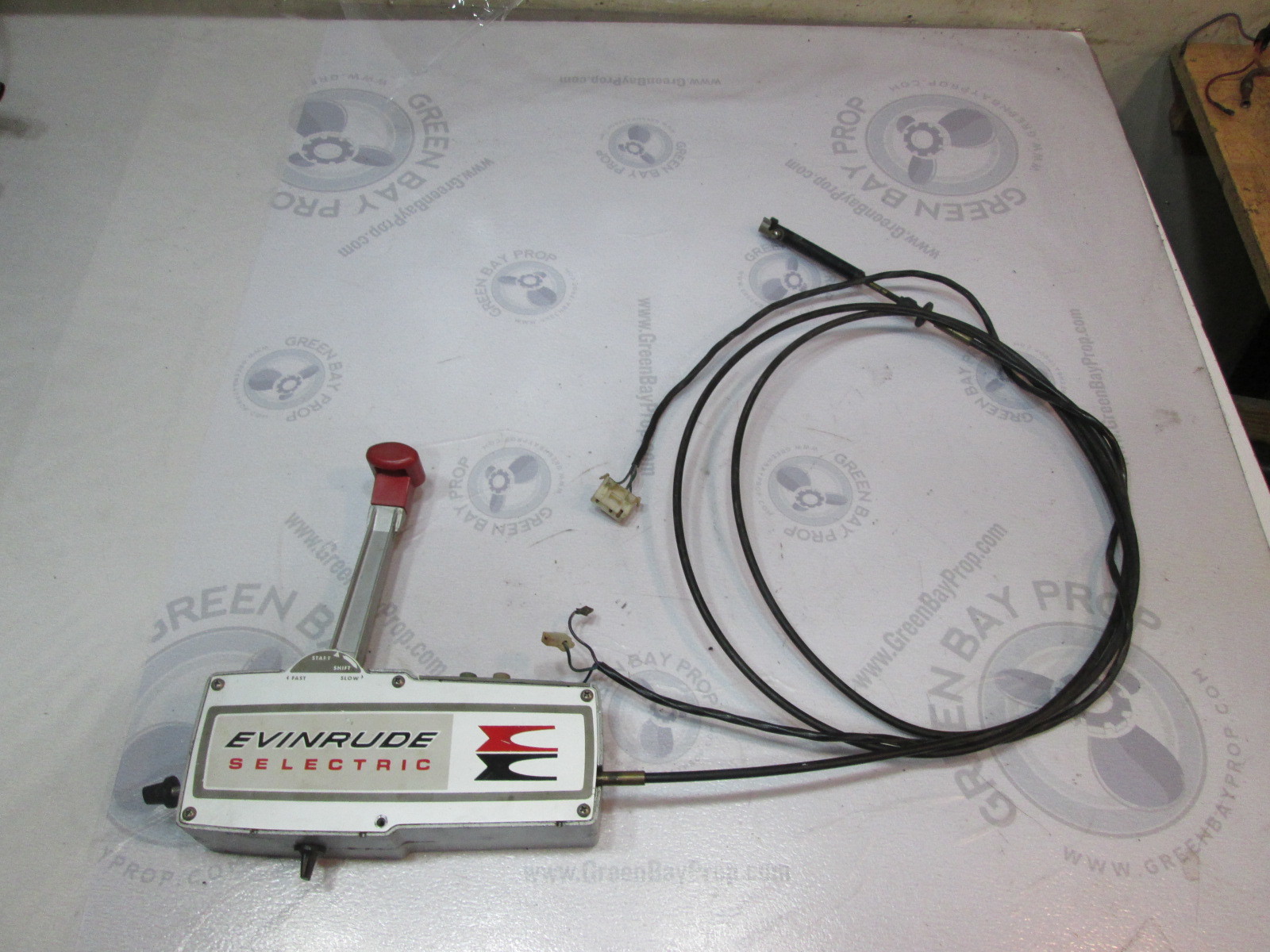 Evinrude Selectric Side Mount Remote Control W/ 11Ft Cable