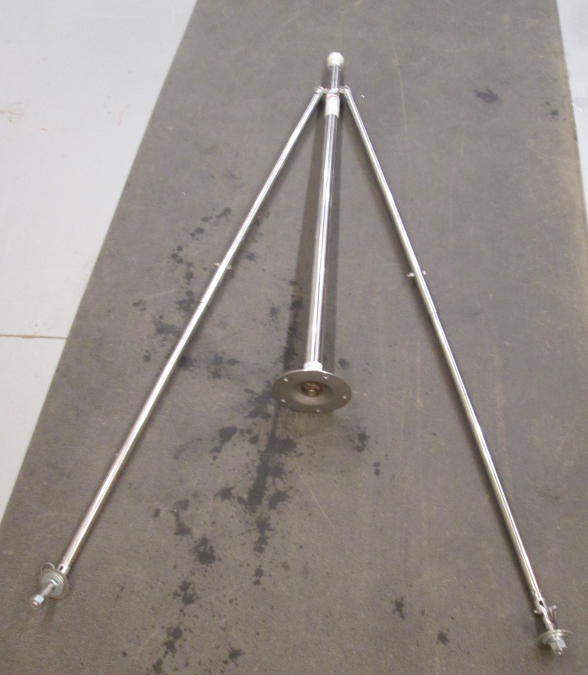 Attwood SwivlEze Fixed Height Marine Boat 45" Stainless Steel Ski