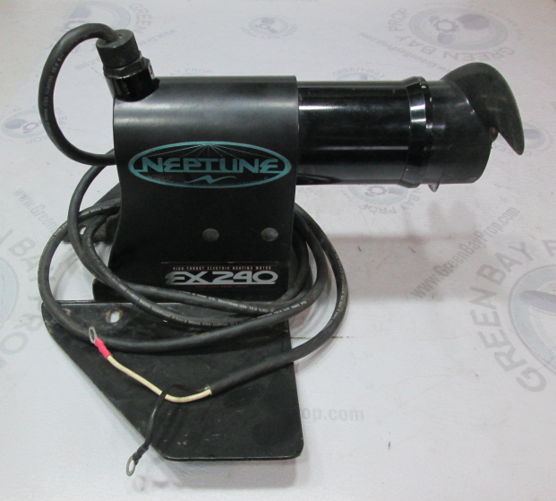 Neptune EX240 Engine Cavatation Plate Mounted 24V Trolling Motor NLA Green Bay Propeller