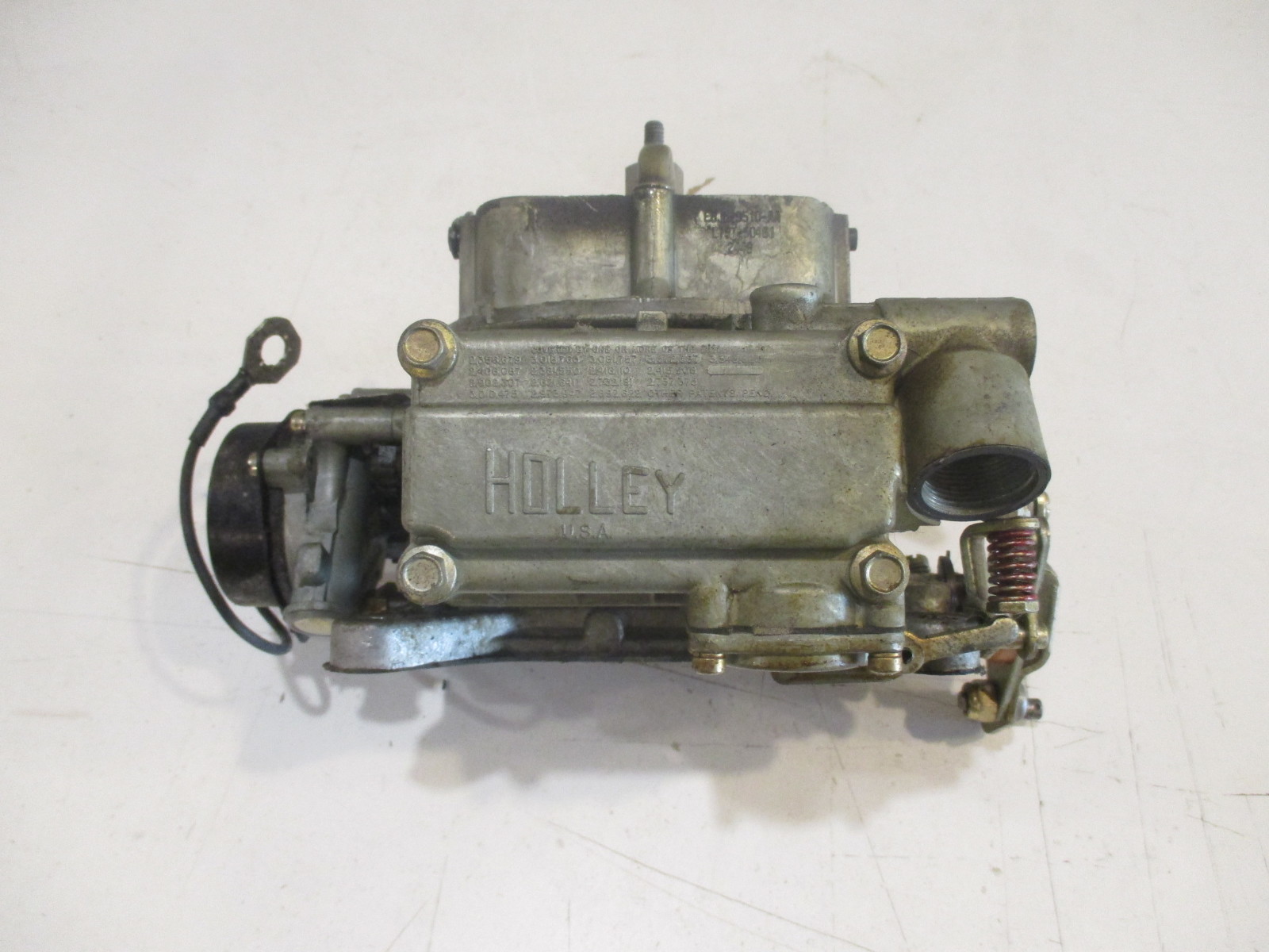 0985773 OMC Cobra Ford 5.0 V8 Holley Boat Carburetor Carb 2 Barrel 1989, 1990 Green Bay