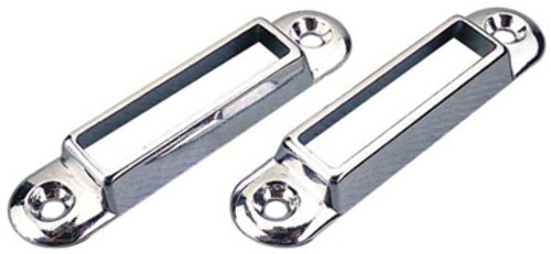 327415-1 BOW SOCKETS-Chrome Plated Zinc, Pair