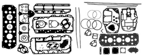 POWERHEAD GASKET SETS, MERCURY/MARINER-27-73645A87