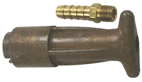 Moeller Marine Fuel Tank Connector - 3/8 Inch Barb Male For Mercury Bayonet Style