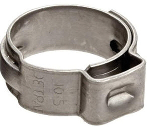 OETIKER  STAINLESS STEEL HOSE CLAMPS PACK OF 10, 1/2" Dia.