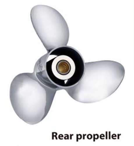 13.3 x 17 Pitch Rear RH SST Dual Prop for Volvo Penta Stern Drive