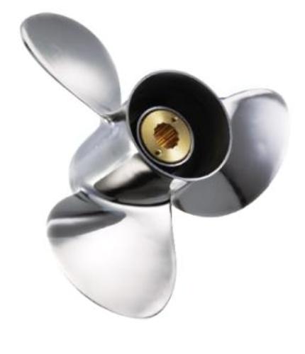 11 1/8 x 14 Pitch Stainless Prop for Mercury Mariner 25-70 Hp Outboards