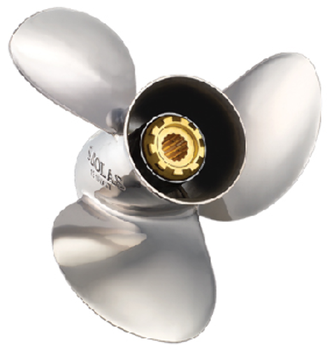 13 x 21 Pitch Stainless Steel Prop Force 75-150 HP Outboards