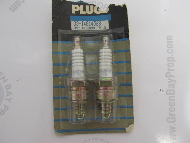 33-14814568 BPZ8HS-15 Quicksilver NGK Standard Spark Plug Fits Mercury 9.9-15 HP