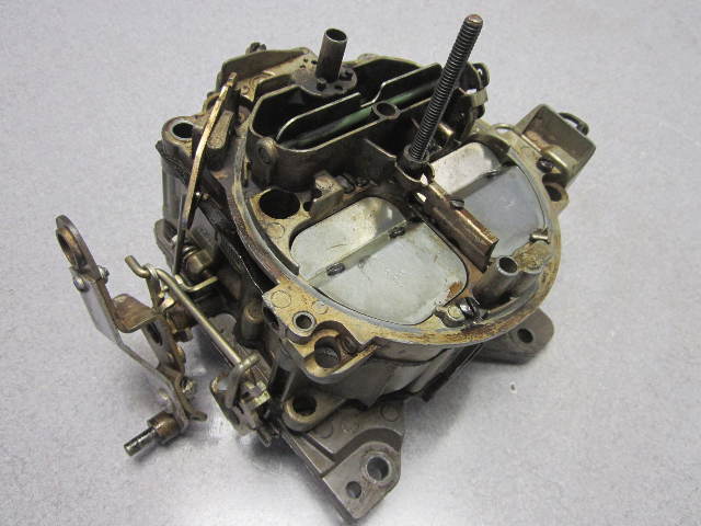 382821 982221 OMC V8 Chevy Stern Drive Rochester 4BBL Carb Carburetor