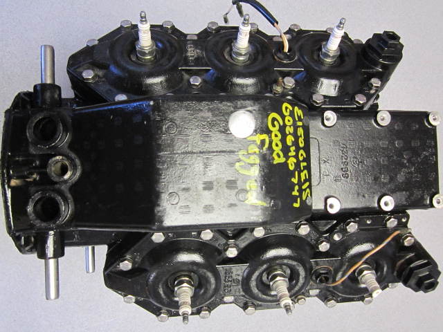 434567 Evinrude Johnson 1991 150 Hp Power Head Crank Shaft Housing Complete Engine Block