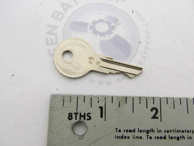 501814 0501814 OMC Ignition Switch Key 77-65 Evinrude Johnson Outboard Engines