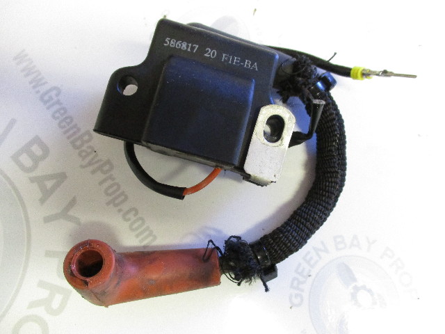 0586817 Evinrude Johnson Outboard Ignition Coil High Tension Lead 5006759
