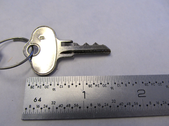 8178831 Quicksilver Force  Marine Engine Ignition Key B