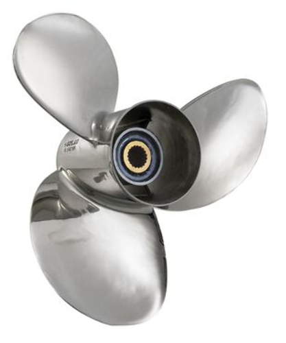 18 1/4 x 19 Pitch Stainless Steel Prop Mercruiser Bravo II Stern Drive