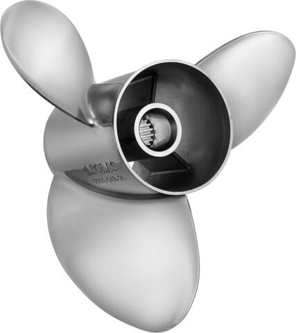 14 1/4 x 22 Pitch Stainless Steel Rear Dual Prop Mercruiser Bravo III Stern Drive (9553)