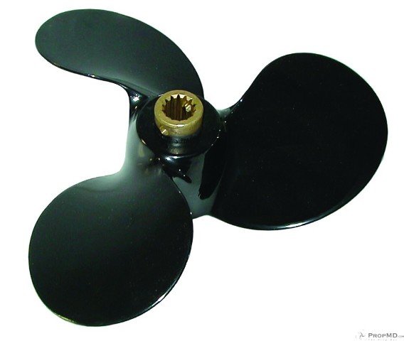 9.25 x 11 Pitch Prop for Yamaha Outboard 15-28 Hp Pin Drive