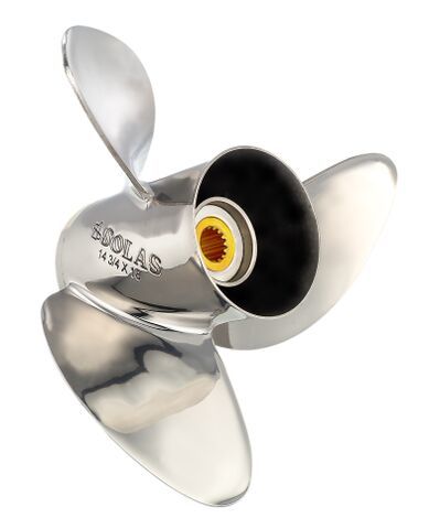 13.5 x 15 Pitch Stainless Steel Prop OMC Cobra 2.3-3.0L Stern Drive