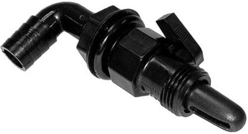 AHV-90-DP T-H Marine Boat Livewell Aerator Spray Head w/Shut-Off for 3/4" Hose