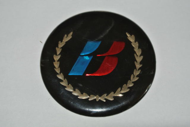 Bayliner Capri Round B Emblem from Gas Cap, Steering Wheel & Windshield Sides