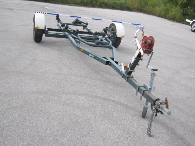 15 16 17 Foot Calkins Boat Trailer With rollers