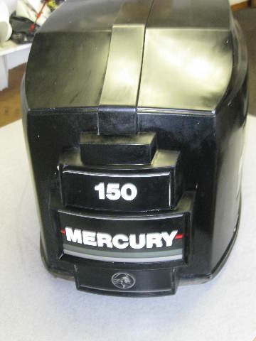 150 HP Outboard Mercury Boat Cowling Cover Top Hood Cap