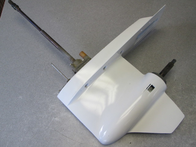 1600-819196A 3 Force 85 125 HP Outboard White 20" Lower Unit Gear Case