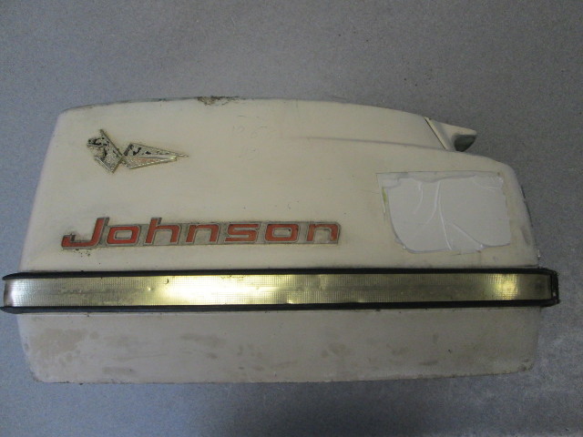 1963 Johnson 40 Hp Sea Horse Cowling Outboard Cover Top Hood Cap