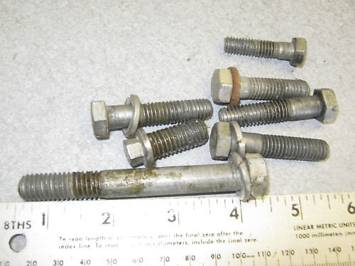 1971 Evinrude 125 HP Lower Unit Hardware Bolts Washers