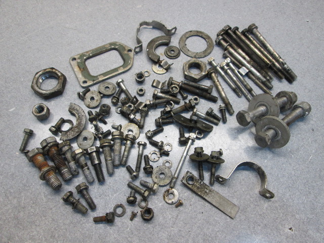 1973 115 HP Evinrude Johnson Outboard Hardware Nut Bolt Washer