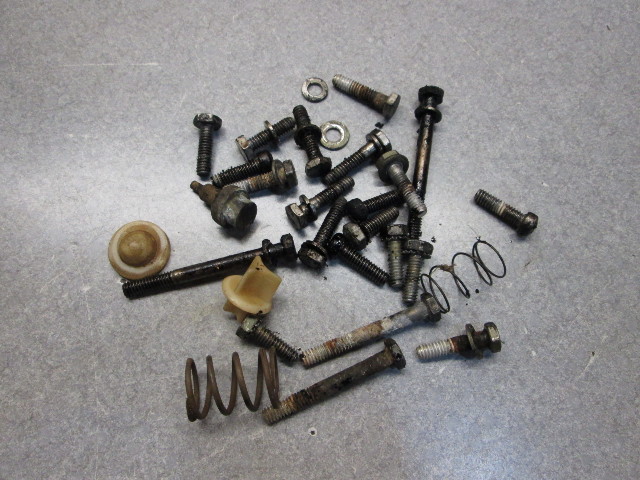 1973 115 HP Evinrude Johnson Outboard Misc. Midsection Hardware Bolts