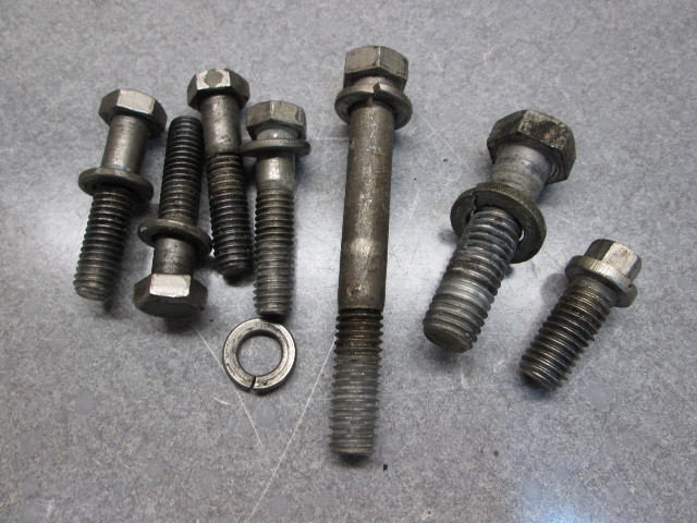 1974 115 HP Evinrude Johnson Outboard Lower Unit Gearcase Hardware Bolts