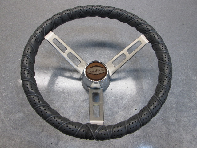1986 Sea Sprite Continental Mark II Boat Steering Wheel 3 Spokes 14 inch
