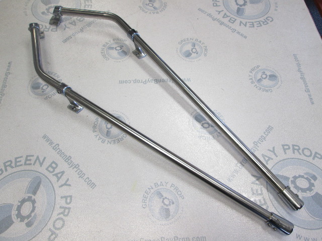 1988 Bayliner Capri Boat Curved Hand Grab Rails