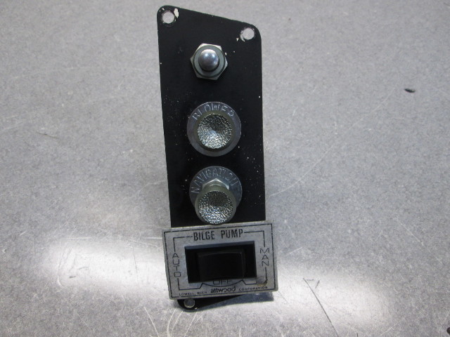 1989 Bayliner Capri Boat Dash Panel Switches Vintage Attwood