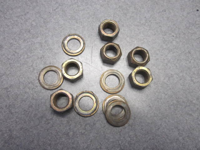 1989 OMC Cobra Ford 5.8 V8 Flywheel Coupler Nuts & Washers