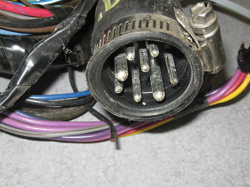 1989 OMC SternDrive Boat 19 ft Wire Harness 10 Pin Plug