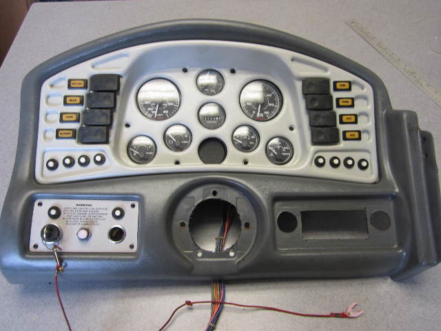 1992 Crownline Boat Dash Panel with Gauges and Switches -Used