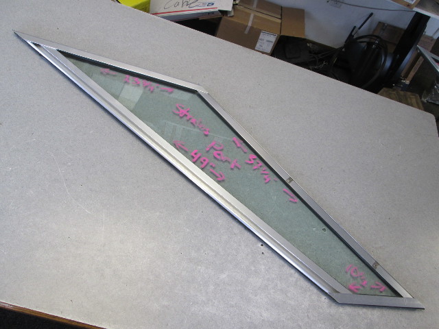 1993 Celebrity Stratos Boat Port Left Side Rear Glass Windshield Window
