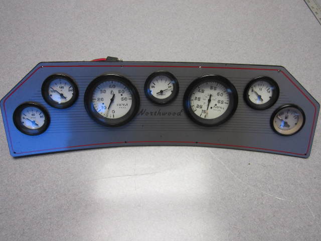 1994 Northwood Boat Dash Panel with Gauges