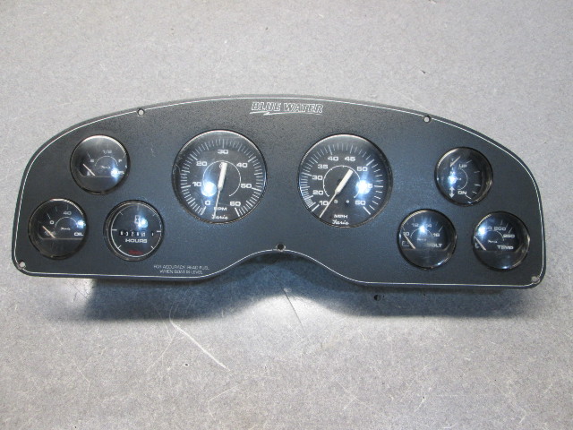 1995 Bluewater Monte Carlo Boat Dash Panel with Gauges