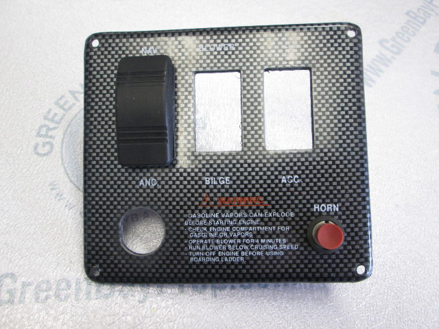 2000 Glastron SX 195 Boat Dash Switch Panel for Nav Light Bilge Accessory