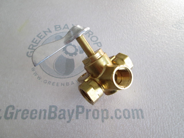 33312-10 Moeller Brass 3 Way Valve FNPT 3/8 inch